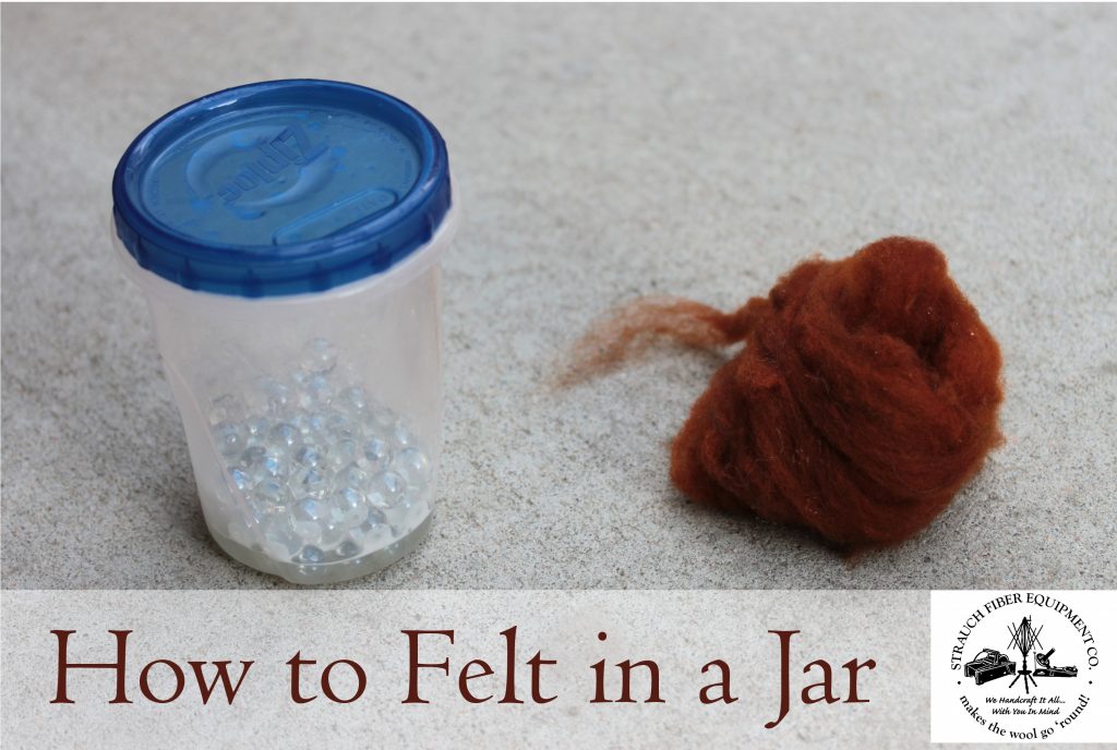 How to Felt in a Jar