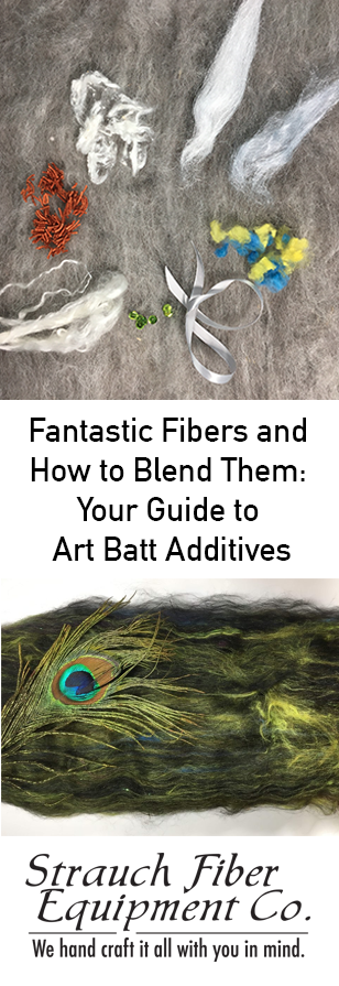 Fantastic Fibers and How to Blend Them: Your Guide to Art Batt Additives - on the Strauch Fiber Blog