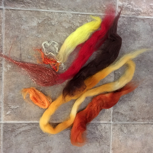 Autumn Leaves Batt Color Inspiration - Strauch Fiber Equipment Blog