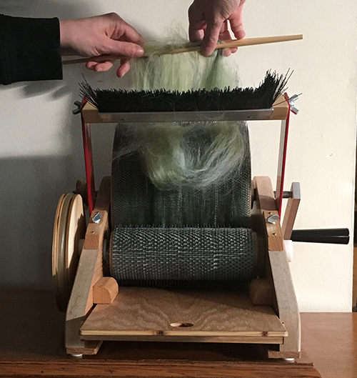 How to Make Rolags With a Strauch Drum Carder