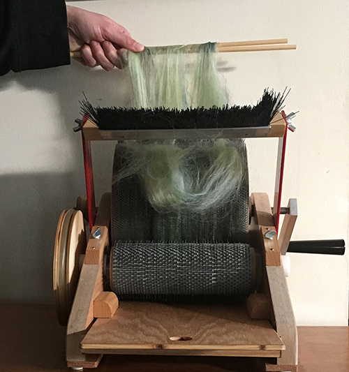 How to Make Rolags With a Strauch Drum Carder