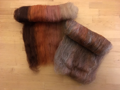 better color blending starts with carding batts multiple times on a strauch drum carder